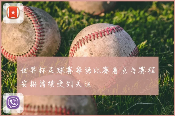 世界杯足球赛每场比赛看点与赛程安排持续受到关注